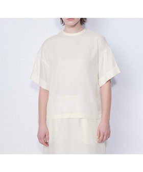 【ネイヴ/NAVE】の【ReNAVE・セットアップ可/洗える/UVケア/接触冷感】フィブリルシャンブレー Tブラウス 人気、トレンドファッション・服の通販 founy(ファニー) ファッション Fashion レディースファッション Fashion for Women トップス・カットソー Cut & Sew Tops シャツ・ブラウス・オフィスカジュアル Elegant Blouses & Button-Ups セットアップ Matching Sets レディーストップス・ブラウス Tops & Blouses / Assorted Women's Tops 春 Spring 洗える Machine Washable キュプラ Cupro, Eco Fabric セットアップ Set-Up, Coordinated Outfit ワイド Wide, Wide Fit S/S・春夏 SS, Spring/Summer, Warm Season 夏 Summer エレガント 上品 Elegant |ID:prp329100004781913