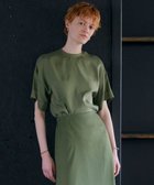 【ネイヴ/NAVE】の【ReNAVE・セットアップ可/洗える/UVケア/接触冷感】フィブリルシャンブレー Tブラウス 人気、トレンドファッション・服の通販 founy(ファニー) ファッション Fashion レディースファッション Fashion for Women トップス・カットソー Cut & Sew Tops シャツ・ブラウス・オフィスカジュアル Elegant Blouses & Button-Ups セットアップ Matching Sets レディーストップス・ブラウス Tops & Blouses / Assorted Women's Tops 春 Spring 洗える Machine Washable キュプラ Cupro, Eco Fabric セットアップ Set-Up, Coordinated Outfit ワイド Wide, Wide Fit S/S・春夏 SS, Spring/Summer, Warm Season 夏 Summer エレガント 上品 Elegant thumbnail カーキ系|ID: prp329100004781913 ipo3291000000034696014