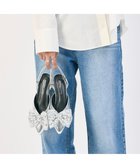 【モード エ ジャコモ/MODE ET JACOMO】のnoyau 2WAYリボンストラップミュールパンプス 人気、トレンドファッション・服の通販 founy(ファニー) ファッション Fashion レディースファッション Fashion for Women シューズ Shoes, Footwear ソックス Socks, Hosiery デニム Denim, Jeans Material トレンド Trend, Trending Now ミュール Mule, Backless Shoes ラップ Wrap, Wrap Design リボン Ribbon, Bow 再入荷 Restock / Back in Stock おすすめ Recommended / Our Picks 旅行 Travel エレガント 上品 Elegant 結婚式 Wedding ビジネス 仕事 通勤 Business / Work / Commuting thumbnail シルバーコンビ|ID: prp329100004781916 ipo3291000000034696030