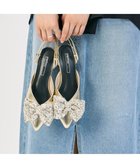 【モード エ ジャコモ/MODE ET JACOMO】のnoyau 2WAYリボンストラップミュールパンプス 人気、トレンドファッション・服の通販 founy(ファニー) ファッション Fashion レディースファッション Fashion for Women シューズ Shoes, Footwear ソックス Socks, Hosiery デニム Denim, Jeans Material トレンド Trend, Trending Now ミュール Mule, Backless Shoes ラップ Wrap, Wrap Design リボン Ribbon, Bow 再入荷 Restock / Back in Stock おすすめ Recommended / Our Picks 旅行 Travel エレガント 上品 Elegant 結婚式 Wedding ビジネス 仕事 通勤 Business / Work / Commuting thumbnail ゴールドコンビ|ID: prp329100004781916 ipo3291000000034696031