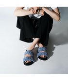 【モード エ ジャコモ/MODE ET JACOMO】のcarino エコファーもこもこサンダル ブルー|ID: prp329100004781918 ipo3291000000034696041