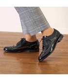 【イング/ing】のing スタッズ付きレースアップシューズ ブラックカタオシ|ID: prp329100004781937 ipo3291000000034696106