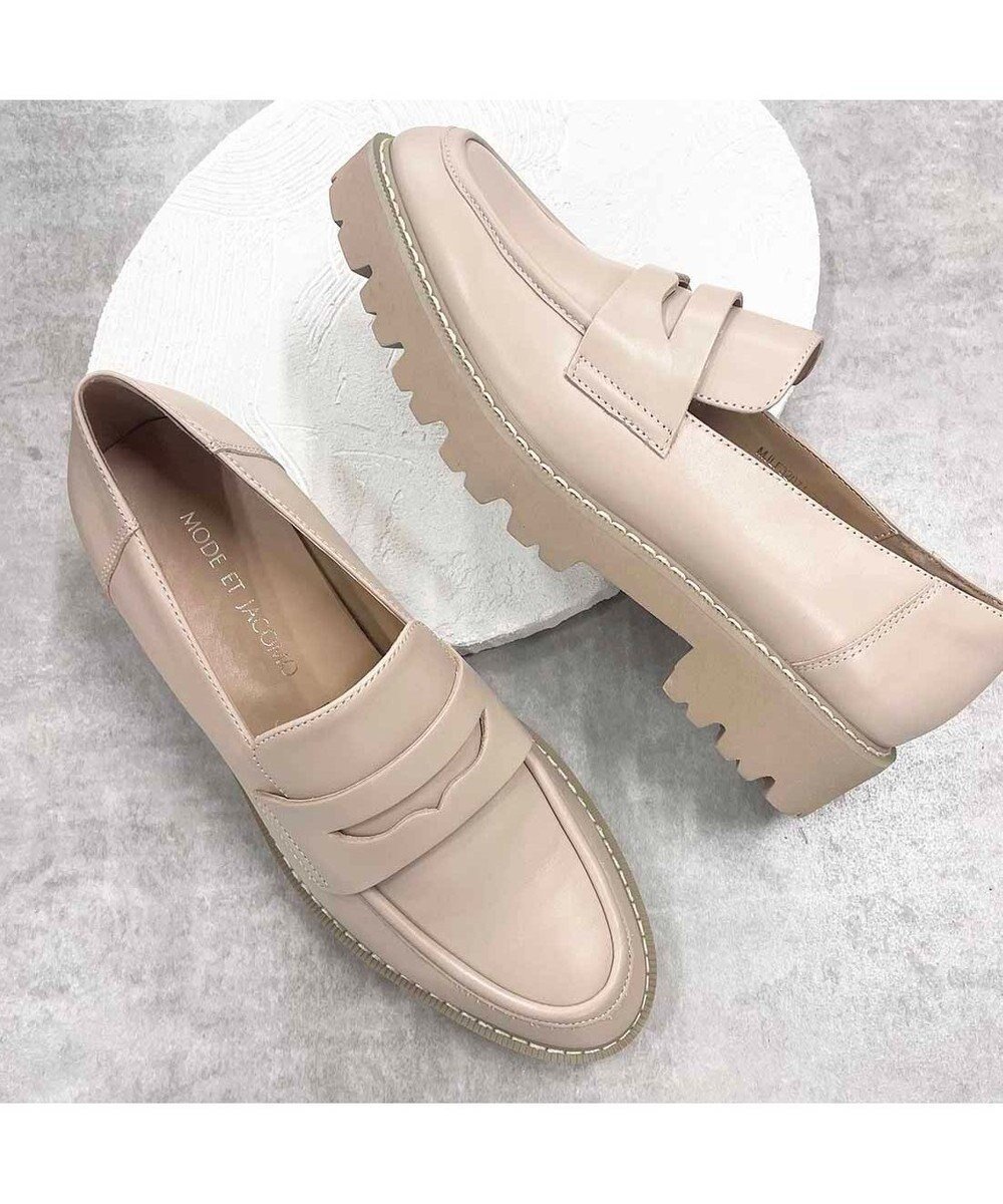 【モード エ ジャコモ/MODE ET JACOMO】のMODE ET JACOMO 厚底コインローファー 人気、トレンドファッション・服の通販 founy(ファニー) 　ファッション　Fashion　レディースファッション　Fashion for Women　エナメル　Patent Leather　クール　Cool, Chic　シューズ　Shoes, Footwear　ソックス　Socks, Hosiery　トレンド　Trend, Trending Now　ドレス　Dress, One-Piece　ビジネス 仕事 通勤　Business / Work / Commuting　厚底　Platform Shoes　定番　Standard, Basic Item　A/W・秋冬　Autumn/Winter　 other-1|ID: prp329100004781941 ipo3291000000034696127