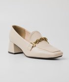 【ボントレ/BONTRE】の【PRECIEUX JOUET/プレシュウジュエ】マルチチェーンスクエアローファー エクリュ|ID: prp329100004781945 ipo3291000000034696143