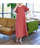 【ティアクラッセ/Tiaclasse】の【洗える】バルーンスリーブサイドギャザーワンピース ピンク|ID: prp329100004781951 ipo3291000000034696224