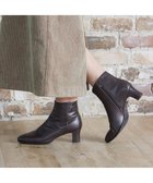 【モード エ ジャコモ/MODE ET JACOMO】のD ICI ラウンドスクエアトゥショートブーツ ダークブラウン|ID: prp329100004781959 ipo3291000000034696334