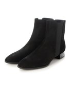 【リズ ラフィーネ/Riz raffinee】のRiz raffinee ローヒールサイドゴアショートブーツ ブラックヌバック|ID: prp329100004781960 ipo3291000000034696337