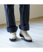 【イング/ing】のing 【サスティナブルシリーズ】タンクソールフロントジップブーツ ホワイト|ID: prp329100004781970 ipo3291000000034696372