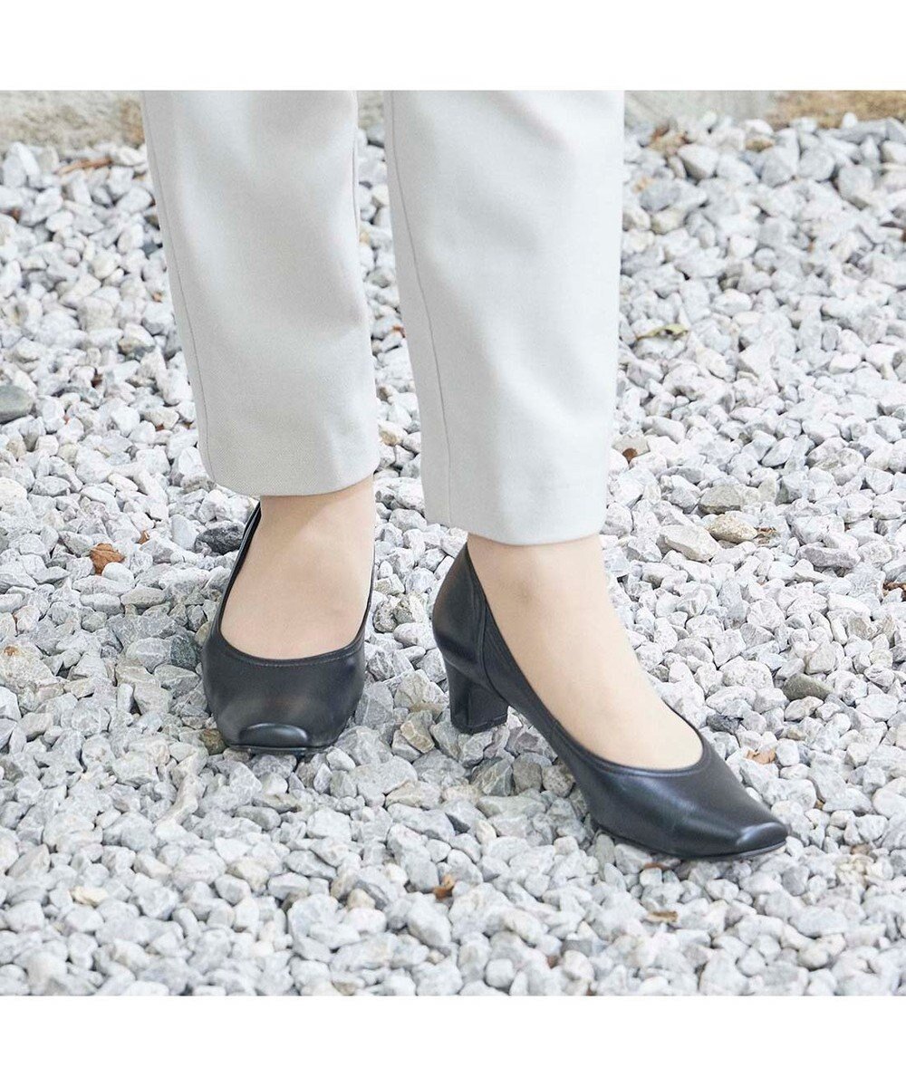 【リズ ラフィーネ/Riz raffinee】のRiz raffinee スクエアトゥプレーンパンプス 人気、トレンドファッション・服の通販 founy(ファニー) 　ファッション　Fashion　レディースファッション　Fashion for Women　インソール　Shoe Insole　エレガント 上品　Elegant　オケージョン　Occasion Wear　シンプル　Simple, Minimal　セレモニー　Ceremony　トレンド　Trend, Trending Now　フェミニン　Feminine, Girly　ベーシック　Basic, Essential　卒業式　Graduation Ceremony　ビジネス 仕事 通勤　Business / Work / Commuting　 other-1|ID: prp329100004781974 ipo3291000000034696379