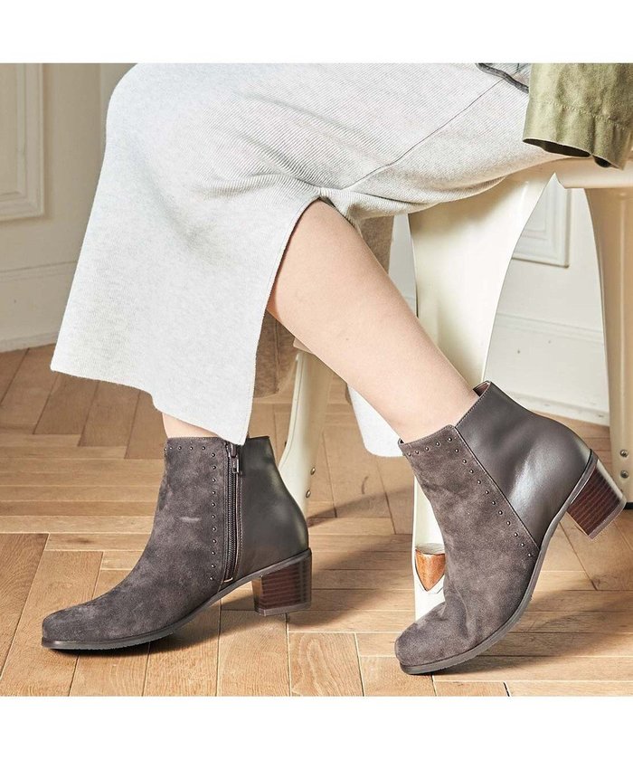 【イング/ing】のing スクエアトゥショートブーツ インテリア・キッズ・メンズ・レディースファッション・服の通販 founy(ファニー) https://founy.com/ ファッション Fashion レディースファッション Fashion for Women シューズ Shoes, Footwear スタッズ Studs, Metal Accents トレンド Trend, Trending Now バランス Balance, Style Balance ベーシック Basic, Essential ライニング Inner Lining, Inner Fabric, Lined エレガント 上品 Elegant A/W・秋冬 Autumn/Winter ビジネス 仕事 通勤 Business / Work / Commuting |ID: prp329100004781976 ipo3291000000034696383