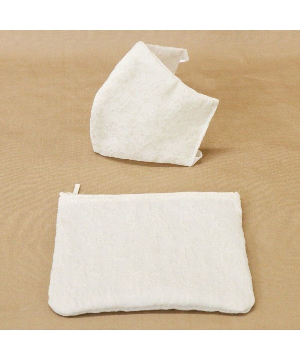 【レガロフェリーチェ/Regalo Felice】の【日本製 / 制菌機能付き】マスク ポーチセット / KOMON インテリア・キッズ・メンズ・レディースファッション・服の通販 founy(ファニー) 　ファッション　Fashion　レディースファッション　Fashion for Women　ポーチ&ミニバッグ　Pouches & Mini Bags　スマート　Smart, Elegant　ハンド　Hand, Handmade　ブロック　Block, Solid Block Pattern　ポーチ　Pouch, Small Case　リネン　Linen, Linen Fabric　ループ　Loop, Loop Knit　日本製　Made In Japan　WH|ID: prp329100004782653 ipo3291000000034706482