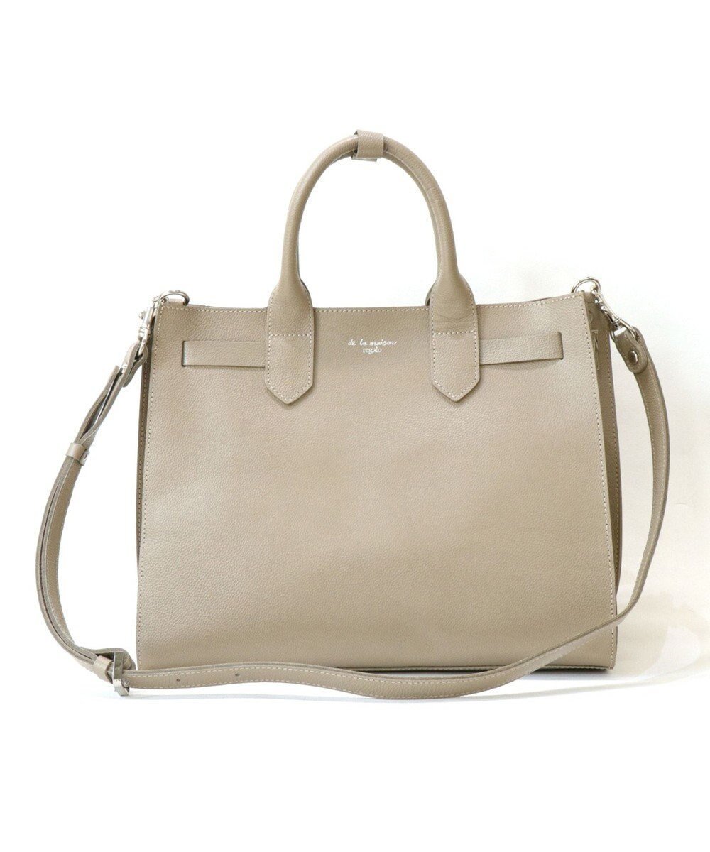 【レガロフェリーチェ/Regalo Felice】の【ドラマ使用商品 / 2way】トート / REGALO インテリア・キッズ・メンズ・レディースファッション・服の通販 founy(ファニー) 　ファッション　Fashion　レディースファッション　Fashion for Women　バッグ　Bags　エレガント 上品　Elegant　シルバー　Silver, Metallic Silver　スクエア　Square, Square Shape　ポケット　Pocket, Pocket Detail　LGB|ID: prp329100004782655 ipo3291000000034706493