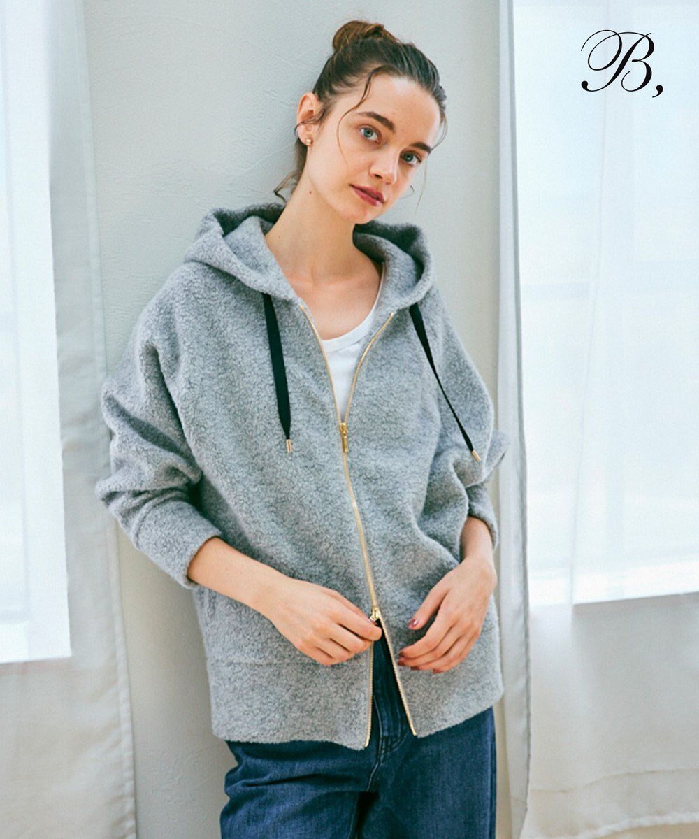 【ベイジ,/BEIGE,】のEVIE / パーカー インテリア・キッズ・メンズ・レディースファッション・服の通販 founy(ファニー) 　ファッション　Fashion　レディースファッション　Fashion for Women　トップス・カットソー　Cut & Sew Tops　レディースパーカー・カジュアルフーディー　Casual Hoodies & Sweatshirts　2023年　2023　2023-2024秋冬・A/W　Autumn/Winter 2023–24 AW23–24　パーカー　Hoodie, Parka　リラックス　Relax, Relaxed Fit　A/W・秋冬　Autumn/Winter　Stone|ID: prp329100004782675 ipo3291000000034706538