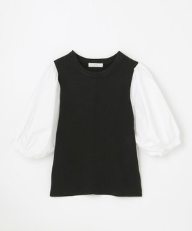 【エニー/ANY】のボリュームショルダーコンビニット 人気、トレンドファッション・服の通販 founy(ファニー) ファッション Fashion レディースファッション Fashion for Women トップス・カットソー Cut & Sew Tops ニット Knit Tops & Sweaters セーター Sweater, Knitwear フェミニン Feminine, Girly ポケット Pocket, Pocket Detail A/W・秋冬 Autumn/Winter |ID:prp329100004782676