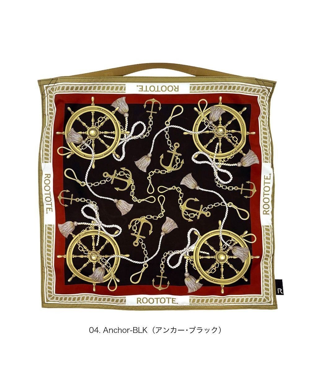 【ルートート/ROOTOTE】の3676【ルートート】LT.タブロー32-A インテリア・キッズ・メンズ・レディースファッション・服の通販 founy(ファニー) 　ファッション　Fashion　レディースファッション　Fashion for Women　バッグ　Bags　アクセサリー　Fashion Accessories　カメラ　Camera Accessories　コンパクト　Compact, Small Size　シンプル　Simple, Minimal　スカーフ　Scarf, Neckwear　ハンカチ　Handkerchief, Hanky　ビビッド　Vivid, Bright Tone　フラワー　Flower, Floral　プリント　Print, Printed Pattern　ボックス　Boxy, Box Shape　ポケット　Pocket, Pocket Detail　モチーフ　Motif, Design Theme　ランダム　Random, Irregular　おすすめ　Recommended / Our Picks　ギフト プレゼント　Gift / Present　新作・新入荷　New Arrivals / New In　04:アンカー・ブラック|ID: prp329100004782683 ipo3291000000034706562
