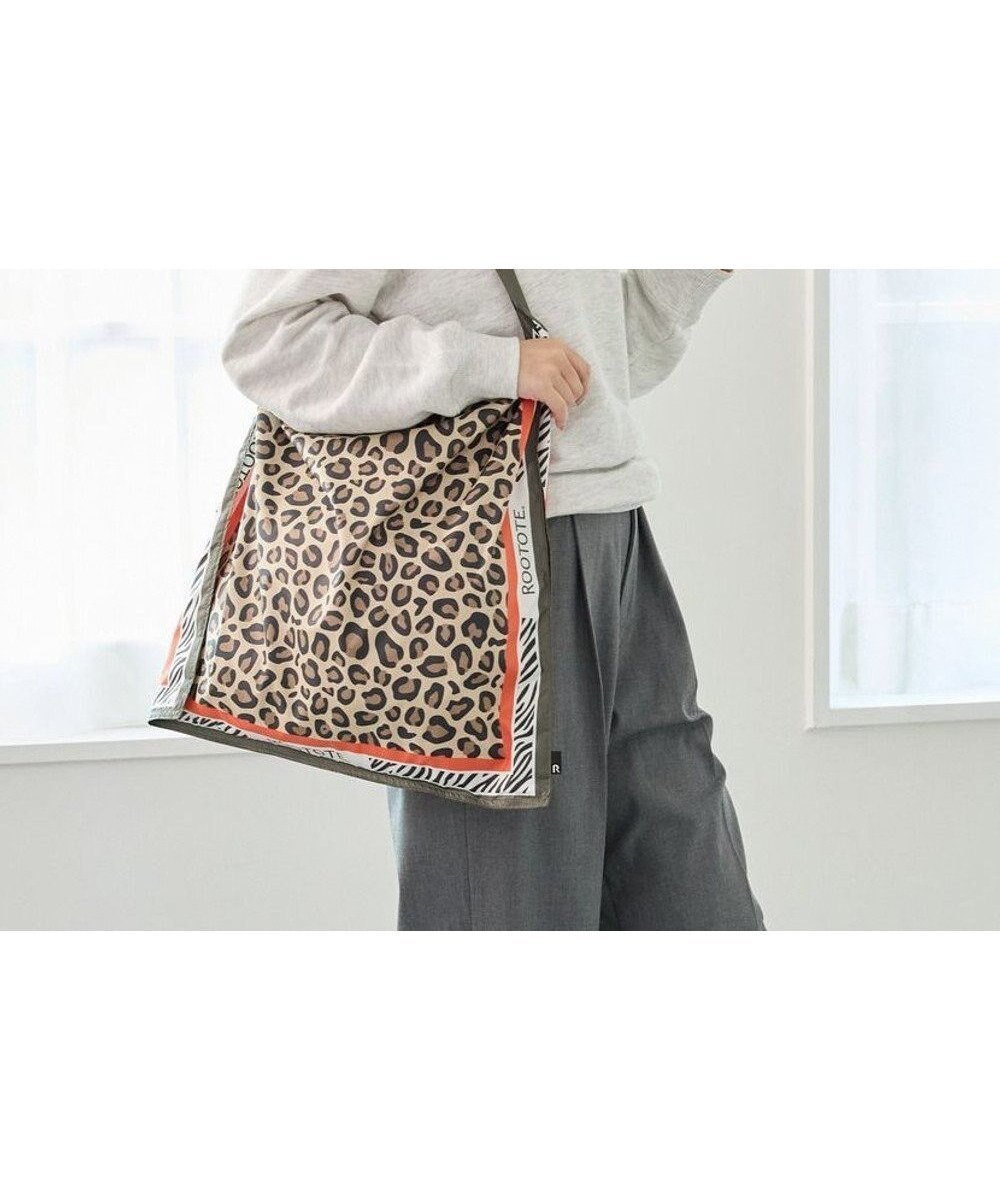 【ルートート/ROOTOTE】の3678【ルートート】LT.タブロー50-A インテリア・キッズ・メンズ・レディースファッション・服の通販 founy(ファニー) 　ファッション　Fashion　レディースファッション　Fashion for Women　バッグ　Bags　アクセサリー　Fashion Accessories　カメラ　Camera Accessories　コンパクト　Compact, Small Size　シンプル　Simple, Minimal　スカーフ　Scarf, Neckwear　ビビッド　Vivid, Bright Tone　フラワー　Flower, Floral　プリント　Print, Printed Pattern　ボックス　Boxy, Box Shape　ポケット　Pocket, Pocket Detail　モチーフ　Motif, Design Theme　ランダム　Random, Irregular　おすすめ　Recommended / Our Picks　旅行　Travel　ギフト プレゼント　Gift / Present　新作・新入荷　New Arrivals / New In　ビジネス 仕事 通勤　Business / Work / Commuting　05:レオパード|ID: prp329100004782685 ipo3291000000034736123