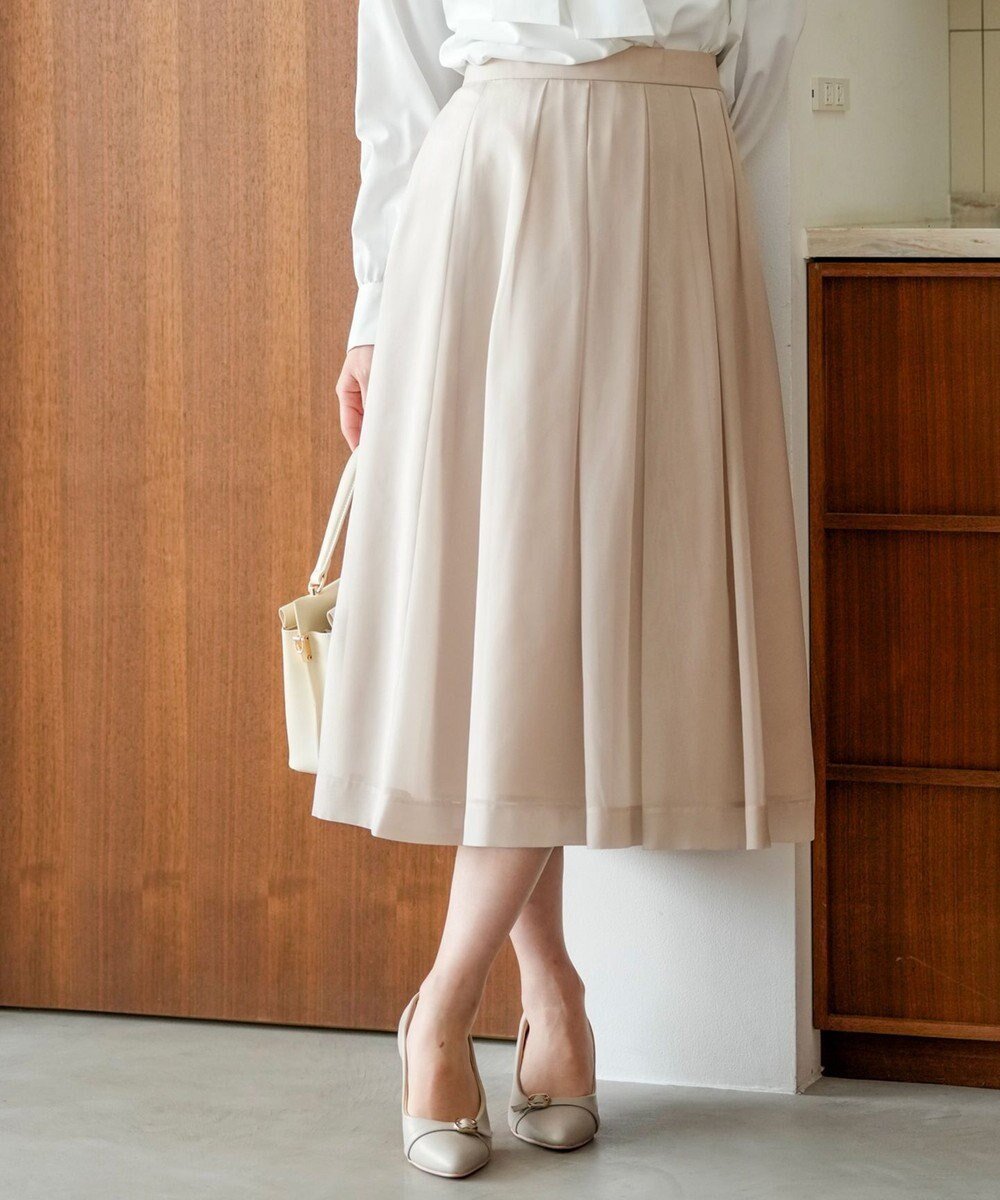 【エニィ スィス/any SiS】のシャイニータック スカート 人気、トレンドファッション・服の通販 founy(ファニー) ファッション Fashion レディースファッション Fashion for Women スカート Skirts おすすめ Recommended / Our Picks ウォッシャブル Machine Washable オーガンジー Organza Fabric サテン Satin, Glossy Fabric シンプル Simple, Minimal セレモニー Ceremony フィット Fit, Slim Fit ボックス Boxy, Box Shape エレガント 上品 Elegant 夏 Summer 新作・新入荷 New Arrivals / New In 春 Spring S/S・春夏 SS, Spring/Summer, Warm Season other-1|ID: prp329100004782686 ipo3291000000034706579