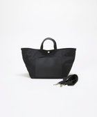 【トプカピ/TOPKAPI】の【Breath TOPKAPI sis】【WEB限定】ナイロン レザーポケット ミニ トートバッグ ショルダー付き 軽量 / CALM カーム 人気、トレンドファッション・服の通販 founy(ファニー) ファッション Fashion レディースファッション Fashion for Women バッグ Bags コンパクト Compact, Small Size 軽量 Lightweight, Ultra Light ショルダー Shoulder, Shoulder Strap シルバー Silver, Metallic Silver スタイリッシュ Stylish, Fashionable ポケット Pocket, Pocket Detail ラップ Wrap, Wrap Design エレガント 上品 Elegant thumbnail ブラック|ID: prp329100004782689 ipo3291000000035564523