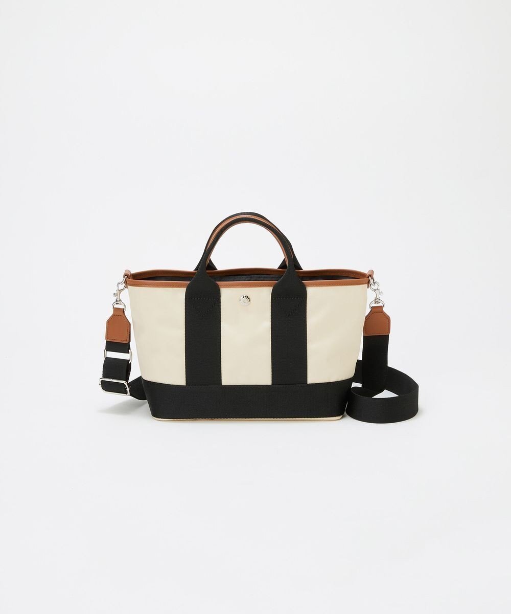 【トプカピ/TOPKAPI】の【Breath TOPKAPI sis】【WEB限定】 ナイロン ミニ トートバッグ ショルダー付き 軽量 / SCOTCH GRAIN スコッチグレイン インテリア・キッズ・メンズ・レディースファッション・服の通販 founy(ファニー) 　ファッション　Fashion　レディースファッション　Fashion for Women　バッグ　Bags　コンパクト　Compact, Small Size　軽量　Lightweight, Ultra Light　ショルダー　Shoulder, Shoulder Strap　スマート　Smart, Elegant　財布　Wallet, Purse　トレンド　Trend, Trending Now　手帳　Planner, Notebook　人気　Popular, Best Seller　ポケット　Pocket, Pocket Detail　ポーチ　Pouch, Small Case　メタル　Metal, Metal Parts　エレガント 上品　Elegant　クリーム|ID: prp329100004782692 ipo3291000000034706608