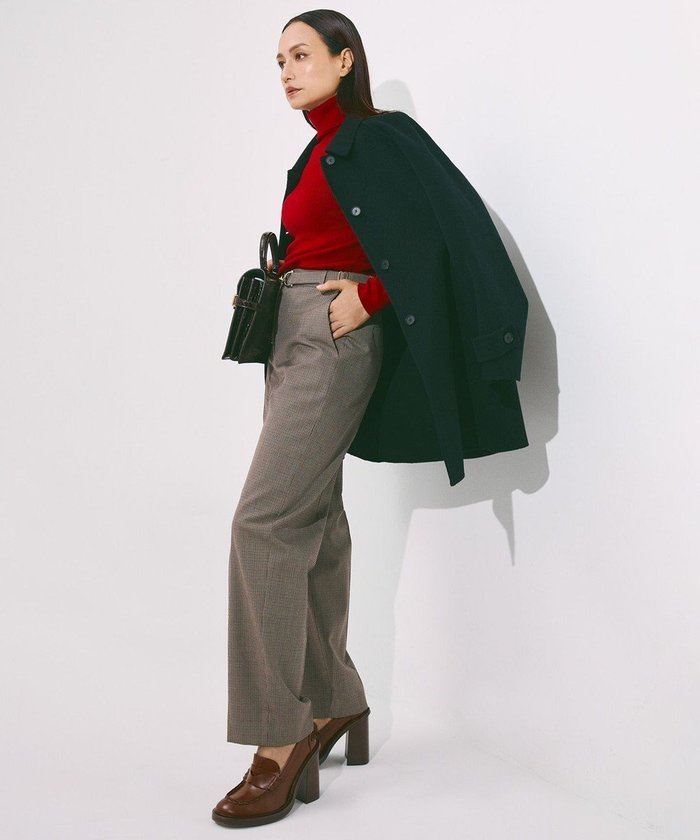 【アイシービー/iCB】の【30th ANNIVERSARY】ウールガンクラブチェック テーパードパンツ インテリア・キッズ・メンズ・レディースファッション・服の通販 founy(ファニー) https://founy.com/ ファッション Fashion レディースファッション Fashion for Women パンツ Pants & Trousers センター Center, Center Line チェック Check, Plaid, Tartan チャーム Charm, Pendant マニッシュ Mannish, Boyish ループ Loop, Loop Knit A/W・秋冬 Autumn/Winter 冬 Winter / This Winter 2025年 2025 2025-2026秋冬・A/W Autumn/Winter 2025–26 AW25–26 |ID: prp329100004782699 ipo3291000000034706628