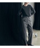 【アイシービー/iCB】の【30th ANNIVERSARY】ウールガンクラブチェック テーパードパンツ モノトーンチェック|ID: prp329100004782699 ipo3291000000034706630