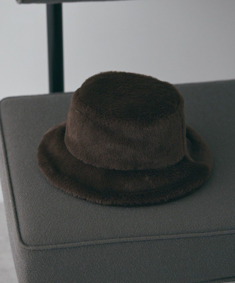 【アメリカンホリック/AMERICAN HOLIC】のフェイクファーバケットハット インテリア・キッズ・メンズ・レディースファッション・服の通販 founy(ファニー) 　ファッション　Fashion　レディースファッション　Fashion for Women　キャップ&ハット　Hats & Caps　おすすめ　Recommended / Our Picks　アメリカン　American Style　スタイリッシュ　Stylish, Fashionable　帽子　Hat, Headwear　Brown|ID: prp329100004782701 ipo3291000000034706636