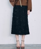 【自由区/JIYU-KU】の【カトリエムブーケ】Tweed a fleurs et rubans リボンツイードスカート 人気、トレンドファッション・服の通販 founy(ファニー) ファッション Fashion レディースファッション Fashion for Women スカート Skirts 春 Spring サテン Satin, Glossy Fabric スパンコール Sequins, Sequin Embellishment ツイード Twill, Twill Weave ミックス Mix, Mixed Style モダン Modern, Contemporary リボン Ribbon, Bow S/S・春夏 SS, Spring/Summer, Warm Season 夏 Summer エレガント 上品 Elegant thumbnail ブラック|ID: prp329100004782704 ipo3291000000036037307