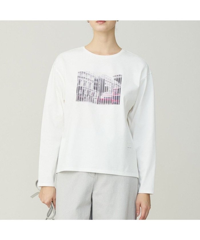 【アイシービー/iCB】の【30th ANNIVERSARY】 LONDONフォトプリント ロングスリーブTシャツ インテリア・キッズ・メンズ・レディースファッション・服の通販 founy(ファニー) https://founy.com/ ファッション Fashion レディースファッション Fashion for Women トップス・カットソー Cut & Sew Tops シャツ・ブラウス・オフィスカジュアル Elegant Blouses & Button-Ups ロングTシャツ・Tシャツ Longline T-Shirts & Tees カットソー・ベーシックTシャツ Cut-and-Sewn Tops / Stretch Tees & Basics インナー Innerwear カットソー Cut and Sewn Top シルク Silk, 100% Silk ジャケット Jacket, Outerwear ストライプ Stripe, Striped Pattern スリーブ Sleeve, Long Sleeve / Short Sleeve プリント Print, Printed Pattern ベーシック Basic, Essential ルーズ Loose, Oversized ロング Long, Long-Length ロンドン London Style, British Inspired A/W・秋冬 Autumn/Winter 冬 Winter / This Winter 2025年 2025 2025-2026秋冬・A/W Autumn/Winter 2025–26 AW25–26 |ID: prp329100004782707 ipo3291000000034706653