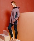 【三愛水着楽園/San-ai Resort】の【UPF50+】 WEB限定 つば付きラッシュ・レギンスセット M・L 【San-ai Resort(サンアイリゾート)】 ピンク×ブラック|ID: prp329100004782709 ipo3291000000034706660