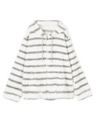 【三愛水着楽園/San-ai Resort】の【SALE】【ルームウェア】【fuwamoko home northerly】ふわもこパーカー 【northerly】 人気、トレンドファッション・服の通販 founy(ファニー) ファッション Fashion レディースファッション Fashion for Women トップス・カットソー Cut & Sew Tops レディースパーカー・カジュアルフーディー Casual Hoodies & Sweatshirts パジャマ Pajamas, Sleepwear パーカー Hoodie, Parka ボーダー Border, Stripe thumbnail チャコール|ID: prp329100004782710 ipo3291000000035590407