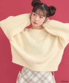 【アースミュージックアンドエコロジー/earth music&ecology】のDisney/ミッキーコード刺繍ニットプルオーバー 人気、トレンドファッション・服の通販 founy(ファニー) ファッション Fashion レディースファッション Fashion for Women トップス・カットソー Cut & Sew Tops ニット Knit Tops & Sweaters カジュアルプルオーバー・ニットトップス Pullovers & Knit Tops / Casual Pullovers おすすめ Recommended / Our Picks キャラクター Character, Licensed Characters シンプル Simple, Minimal セーター Sweater, Knitwear デニム Denim, Jeans Material フロント Front, Front Design エレガント 上品 Elegant A/W・秋冬 Autumn/Winter thumbnail アイボリー|ID: prp329100004782712 ipo3291000000035005287