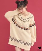 【アースミュージックアンドエコロジー/earth music&ecology】のDisney/ミッキー刺繍ノルディックニットチュニック 人気、トレンドファッション・服の通販 founy(ファニー) ファッション Fashion レディースファッション Fashion for Women ワンピース Dresses チュニック Tunic Tops & Dresses おすすめ Recommended / Our Picks シンプル Simple, Minimal チュニック Tunic, Long Top ボトム Bottoms, Lower Wear モチーフ Motif, Design Theme A/W・秋冬 Autumn/Winter thumbnail アイボリー|ID: prp329100004782714 ipo3291000000035005289
