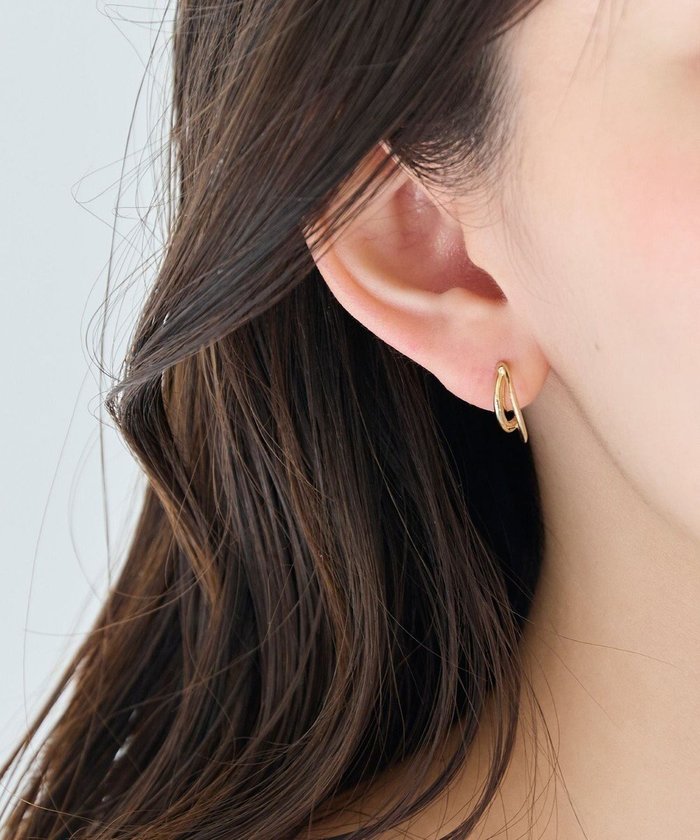 【フィービィー/phoebe】の〈痛くないシリーズ/アレルギー対応〉ベーシックダブルフープライトフィットイヤリング ゴールド インテリア・キッズ・メンズ・レディースファッション・服の通販 founy(ファニー) https://founy.com/ ファッション Fashion レディースファッション Fashion for Women ジュエリー Jewelry ファッションリング Fashion Rings イヤリング・フープ・ドロップタイプ Hoop, Drop & Clip Earrings アクセサリー Fashion Accessories イヤリング Earrings シンプル Simple, Minimal ダブル Double, Double-Breasted トレンド Trend, Trending Now メタル Metal, Metal Parts モチーフ Motif, Design Theme 軽量 Lightweight, Ultra Light |ID: prp329100004782722 ipo3291000000034706701