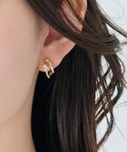 【フィービィー/phoebe】の〈痛くないシリーズ/アレルギー対応〉シャイニーダブルフープライトフィットイヤリング ゴールド ゴールド|ID: prp329100004782724 ipo3291000000034706706