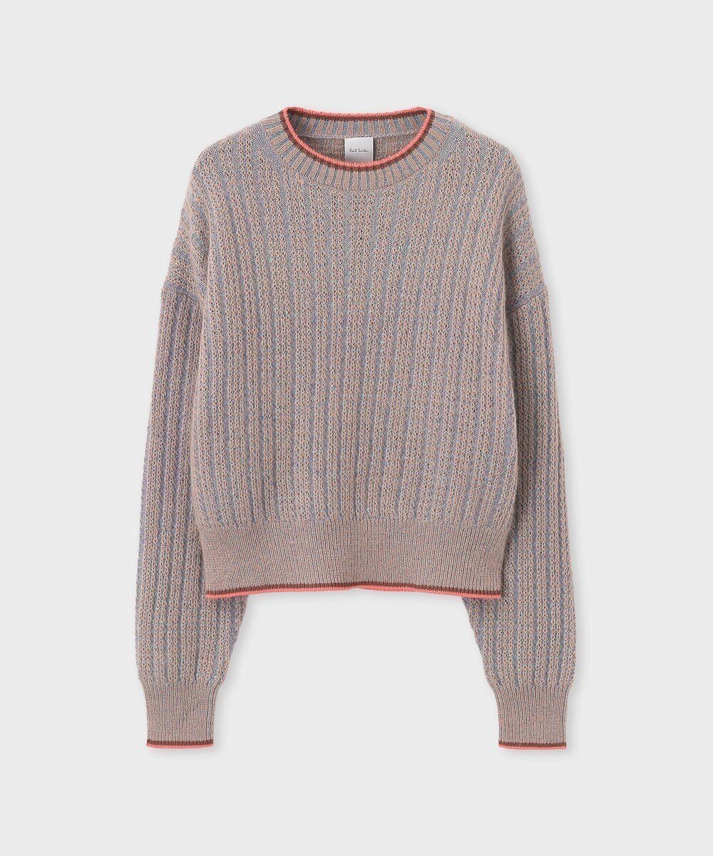 【ポール スミス/Paul Smith】のモヘヤミックス ラメニット インテリア・キッズ・メンズ・レディースファッション・服の通販 founy(ファニー) 　ファッション　Fashion　レディースファッション　Fashion for Women　トップス・カットソー　Cut & Sew Tops　ニット　Knit Tops & Sweaters　ショルダー　Shoulder, Shoulder Strap　セーター　Sweater, Knitwear　ドロップ　Drop Shoulder, Dropped Style　バランス　Balance, Style Balance　リュクス　Luxury, Elegant, High-End, Chic　リラックス　Relax, Relaxed Fit　エレガント 上品　Elegant　夏　Summer　S/S・春夏　SS, Spring/Summer, Warm Season　A/W・秋冬　Autumn/Winter　ベージュ|ID: prp329100004782725 ipo3291000000034706708