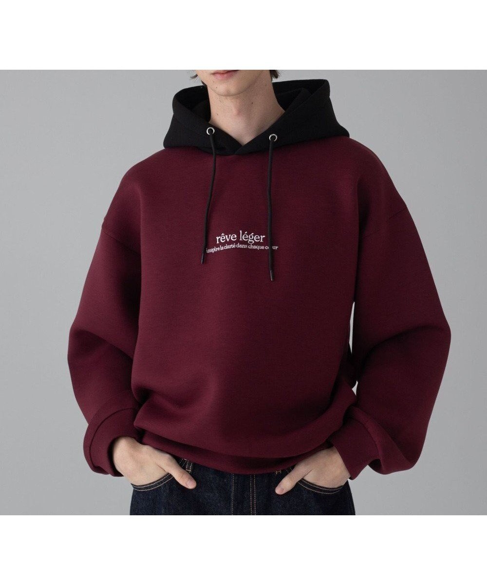 【ウィゴー/WEGO / MEN】の【ユニセックス着用ITEM/MLサイズ展開】ワンポイントバイカラープルパーカー インテリア・キッズ・メンズ・レディースファッション・服の通販 founy(ファニー) ファッション Fashion メンズファッション Fashion for Men トップス・カットソー Cut & Sew Tops パーカー・フーディー / カジュアルコーデ Hoodies & Parkas 春 Spring 秋 Autumn シンプル Simple, Minimal スニーカー Sneakers, Trainers スマホ Smartphone, Mobile Device スラックス Slacks, Dress Pants ダウン Down, Puffer デニム Denim, Jeans Material トレンド Trend, Trending Now 長袖 Long Sleeve, Full Sleeve パーカー Hoodie, Parka フレア Flare, Flared メンズ Men's, Menswear リラックス Relax, Relaxed Fit ワンポイント One Point, Statement Accent 冬 Winter / This Winter A/W・秋冬 Autumn/Winter プチプライス・低価格 Affordable / Budget Price エレガント 上品 Elegant ワイン|ID: prp329100004782737 ipo3291000000034706761