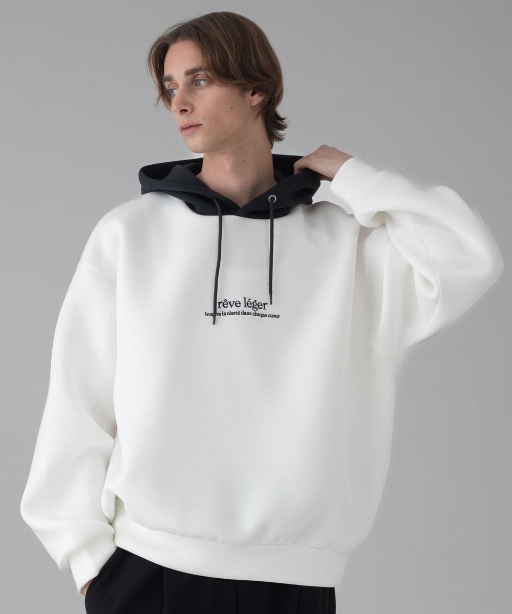 【ウィゴー/WEGO / MEN】の【ユニセックス着用ITEM/MLサイズ展開】ワンポイントバイカラープルパーカー インテリア・キッズ・メンズ・レディースファッション・服の通販 founy(ファニー) ファッション Fashion メンズファッション Fashion for Men トップス・カットソー Cut & Sew Tops パーカー・フーディー / カジュアルコーデ Hoodies & Parkas 春 Spring 秋 Autumn シンプル Simple, Minimal スニーカー Sneakers, Trainers スマホ Smartphone, Mobile Device スラックス Slacks, Dress Pants ダウン Down, Puffer デニム Denim, Jeans Material トレンド Trend, Trending Now 長袖 Long Sleeve, Full Sleeve パーカー Hoodie, Parka フレア Flare, Flared メンズ Men's, Menswear リラックス Relax, Relaxed Fit ワンポイント One Point, Statement Accent 冬 Winter / This Winter A/W・秋冬 Autumn/Winter プチプライス・低価格 Affordable / Budget Price エレガント 上品 Elegant ホワイト|ID: prp329100004782737 ipo3291000000034706762