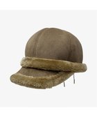 【林八百吉商店/HAYASHIYAOKICHI】のun chapeau ムートンキャップ ブラウン|ID: prp329100004782745 ipo3291000000034706792