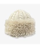 【林八百吉商店/HAYASHIYAOKICHI】のun chapeau コンビファーニット ベージュ|ID: prp329100004782746 ipo3291000000034706794