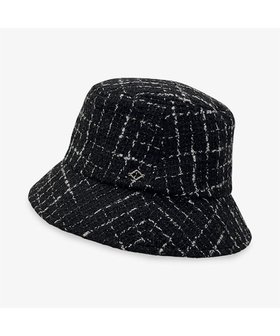 【林八百吉商店/HAYASHIYAOKICHI】のun chapeau ツイードダウンハット 人気、トレンドファッション・服の通販 founy(ファニー) ファッション Fashion レディースファッション Fashion for Women キャップ&ハット Hats & Caps チャーム Charm, Pendant トレンド Trend, Trending Now ワンポイント One Point, Statement Accent 帽子 Hat, Headwear |ID:prp329100004782747