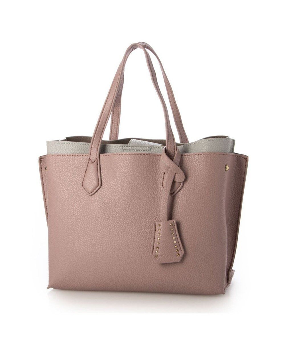 【アンビリオン/UNBILLION】のカシュカシュ cachechche / セパレートカラーパーテーショントート インテリア・キッズ・メンズ・レディースファッション・服の通販 founy(ファニー) 　ファッション　Fashion　レディースファッション　Fashion for Women　バッグ　Bags　カラフル　Colorful Design　チャーム　Charm, Pendant　ハンド　Hand, Handmade　ベーシック　Basic, Essential　ポケット　Pocket, Pocket Detail　ポーチ　Pouch, Small Case　ミックス　Mix, Mixed Style　メッシュ　Mesh, Net Fabric　モチーフ　Motif, Design Theme　再入荷　Restock / Back in Stock　ラベンダーグレー|ID: prp329100004782751 ipo3291000000034706873