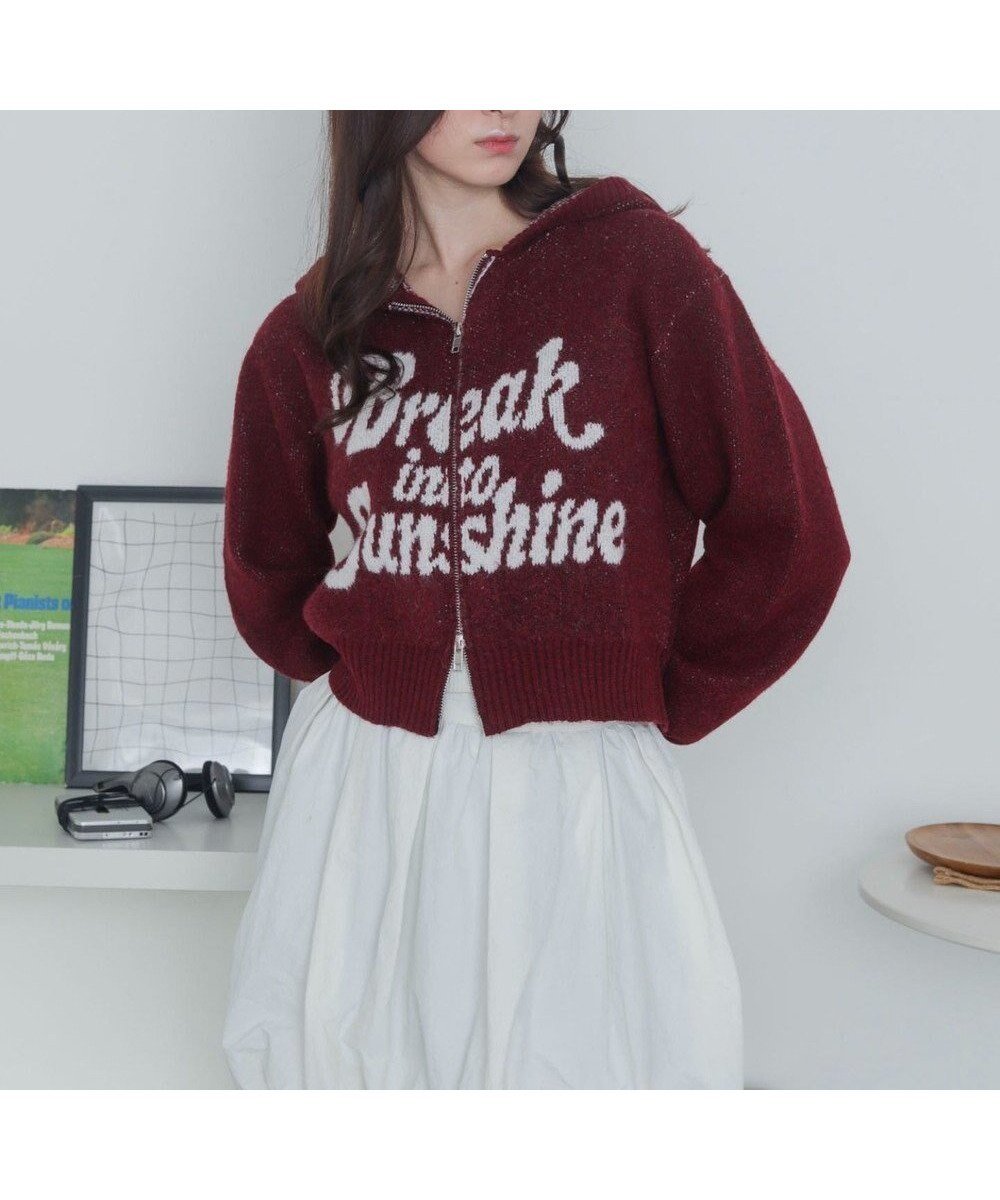 【ウィゴー/WEGO】のフラッフィーグラフィックジャガードニットZIPパーカー インテリア・キッズ・メンズ・レディースファッション・服の通販 founy(ファニー) ファッション Fashion レディースファッション Fashion for Women トップス・カットソー Cut & Sew Tops ニット Knit Tops & Sweaters レディースパーカー・カジュアルフーディー Casual Hoodies & Sweatshirts インナー Innerwear 春 Spring 秋 Autumn カーゴパンツ Cargo Pants, Utility Pants キャップ Cap, Baseball Cap グラフィック Graphic, Graphic Design スニーカー Sneakers, Trainers スマホ Smartphone, Mobile Device セーター Sweater, Knitwear デニム Denim, Jeans Material 長袖 Long Sleeve, Full Sleeve パーカー Hoodie, Parka 冬 Winter / This Winter A/W・秋冬 Autumn/Winter おすすめ Recommended / Our Picks レッド|ID: prp329100004782757 ipo3291000000034706902