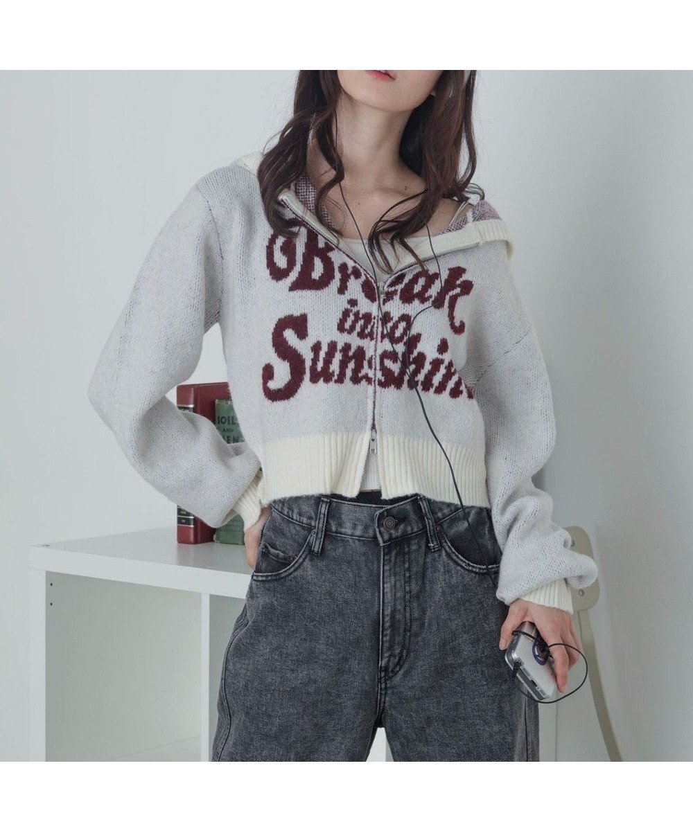 【ウィゴー/WEGO】のフラッフィーグラフィックジャガードニットZIPパーカー インテリア・キッズ・メンズ・レディースファッション・服の通販 founy(ファニー) ファッション Fashion レディースファッション Fashion for Women トップス・カットソー Cut & Sew Tops ニット Knit Tops & Sweaters レディースパーカー・カジュアルフーディー Casual Hoodies & Sweatshirts インナー Innerwear 春 Spring 秋 Autumn カーゴパンツ Cargo Pants, Utility Pants キャップ Cap, Baseball Cap グラフィック Graphic, Graphic Design スニーカー Sneakers, Trainers スマホ Smartphone, Mobile Device セーター Sweater, Knitwear デニム Denim, Jeans Material 長袖 Long Sleeve, Full Sleeve パーカー Hoodie, Parka 冬 Winter / This Winter A/W・秋冬 Autumn/Winter おすすめ Recommended / Our Picks ホワイトアイボリー|ID: prp329100004782757 ipo3291000000034706903