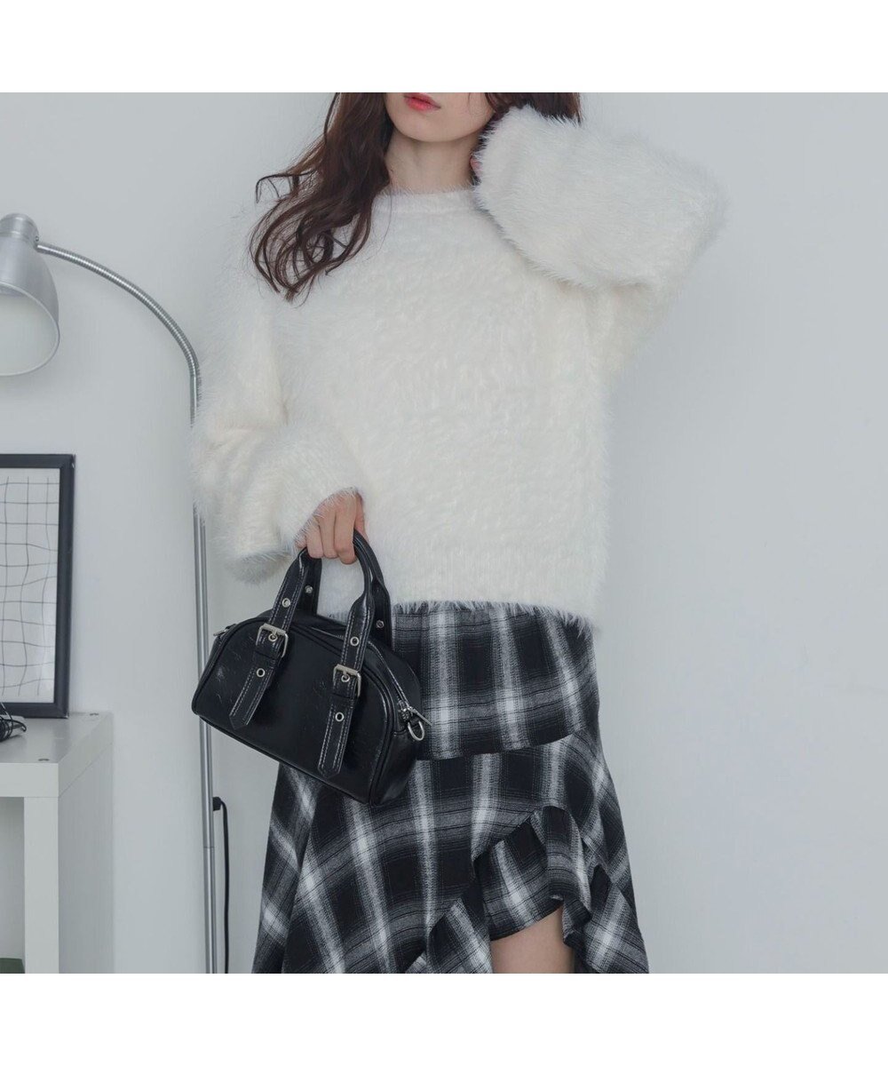 【ウィゴー/WEGO】のシャギーニットプルオーバー 人気、トレンドファッション・服の通販 founy(ファニー) 　ファッション　Fashion　レディースファッション　Fashion for Women　トップス・カットソー　Cut & Sew Tops　ニット　Knit Tops & Sweaters　カジュアルプルオーバー・ニットトップス　Pullovers & Knit Tops / Casual Pullovers　インナー　Innerwear　春　Spring　秋　Autumn　シンプル　Simple, Minimal　スマホ　Smartphone, Mobile Device　スラックス　Slacks, Dress Pants　セーター　Sweater, Knitwear　デニム　Denim, Jeans Material　トレンド　Trend, Trending Now　長袖　Long Sleeve, Full Sleeve　ミニスカート　Mini Skirt, Short Skirt　リラックス　Relax, Relaxed Fit　冬　Winter / This Winter　A/W・秋冬　Autumn/Winter　おすすめ　Recommended / Our Picks　 other-1|ID: prp329100004782761 ipo3291000000034706923