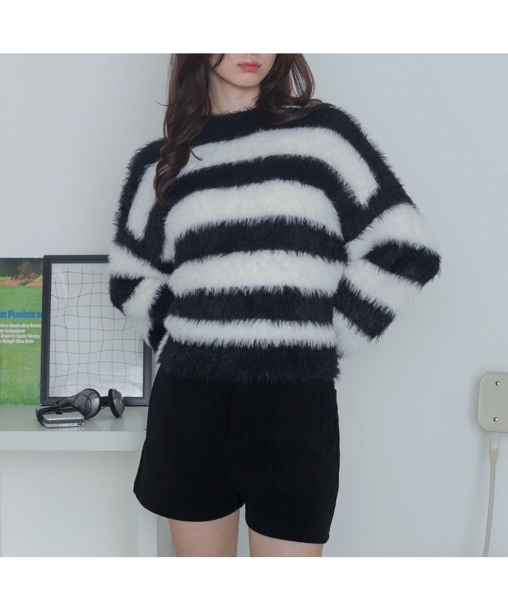 【ウィゴー/WEGO】のシャギーニットプルオーバー インテリア・キッズ・メンズ・レディースファッション・服の通販 founy(ファニー) 　ファッション　Fashion　レディースファッション　Fashion for Women　トップス・カットソー　Cut & Sew Tops　ニット　Knit Tops & Sweaters　カジュアルプルオーバー・ニットトップス　Pullovers & Knit Tops / Casual Pullovers　インナー　Innerwear　春　Spring　秋　Autumn　シンプル　Simple, Minimal　スマホ　Smartphone, Mobile Device　スラックス　Slacks, Dress Pants　セーター　Sweater, Knitwear　デニム　Denim, Jeans Material　トレンド　Trend, Trending Now　長袖　Long Sleeve, Full Sleeve　ミニスカート　Mini Skirt, Short Skirt　リラックス　Relax, Relaxed Fit　冬　Winter / This Winter　A/W・秋冬　Autumn/Winter　おすすめ　Recommended / Our Picks　ホワイトボーダー|ID: prp329100004782761 ipo3291000000034706925