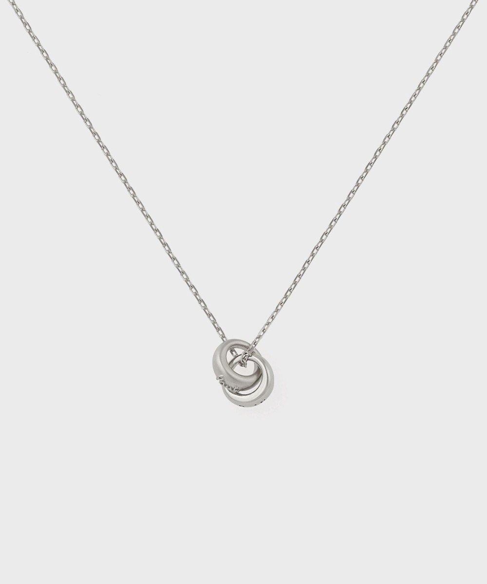 【ポール スミス/Paul Smith】のDouble Ring Motif ネックレス 人気、トレンドファッション・服の通販 founy(ファニー) 　ファッション　Fashion　レディースファッション　Fashion for Women　ジュエリー　Jewelry　ファッションリング　Fashion Rings　ネックレス　Necklaces & Pendants　おすすめ　Recommended / Our Picks　アクセサリー　Fashion Accessories　ギフト プレゼント　Gift / Present　シルバー　Silver, Metallic Silver　シンプル　Simple, Minimal　ジュエリー　Jewelry, Accessories　チェーン　Chain, Chain Strap　ネックレス　Necklace, Pendant Necklace　モチーフ　Motif, Design Theme　エレガント 上品　Elegant　 other-1|ID: prp329100004782763 ipo3291000000034706935