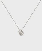 【ポール スミス/Paul Smith】のDouble Ring Motif ネックレス シルバー|ID: prp329100004782763 ipo3291000000034706936