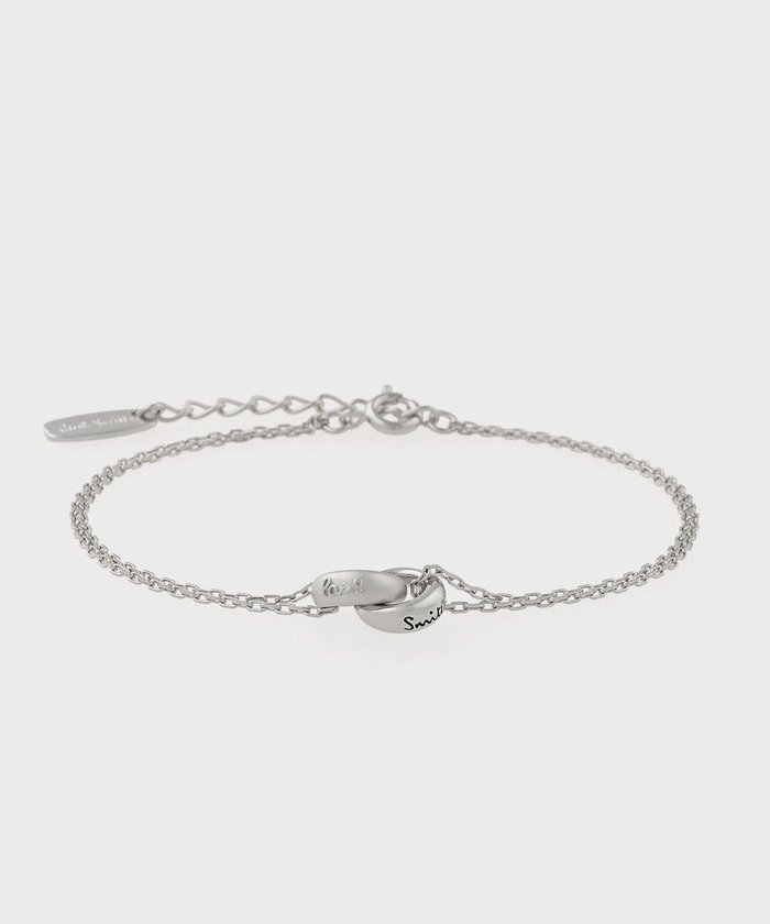 【ポール スミス/Paul Smith】のDouble Ring Motif ブレスレット インテリア・キッズ・メンズ・レディースファッション・服の通販 founy(ファニー) https://founy.com/ ファッション Fashion レディースファッション Fashion for Women ジュエリー Jewelry ファッションリング Fashion Rings チェーン＆カフブレスレット Cuff & Chain Bracelets おすすめ Recommended / Our Picks アクセサリー Fashion Accessories ギフト プレゼント Gift / Present シルバー Silver, Metallic Silver シンプル Simple, Minimal ジュエリー Jewelry, Accessories チェーン Chain, Chain Strap ブレスレット Bracelet, Wristband モチーフ Motif, Design Theme |ID: prp329100004782764 ipo3291000000034706937