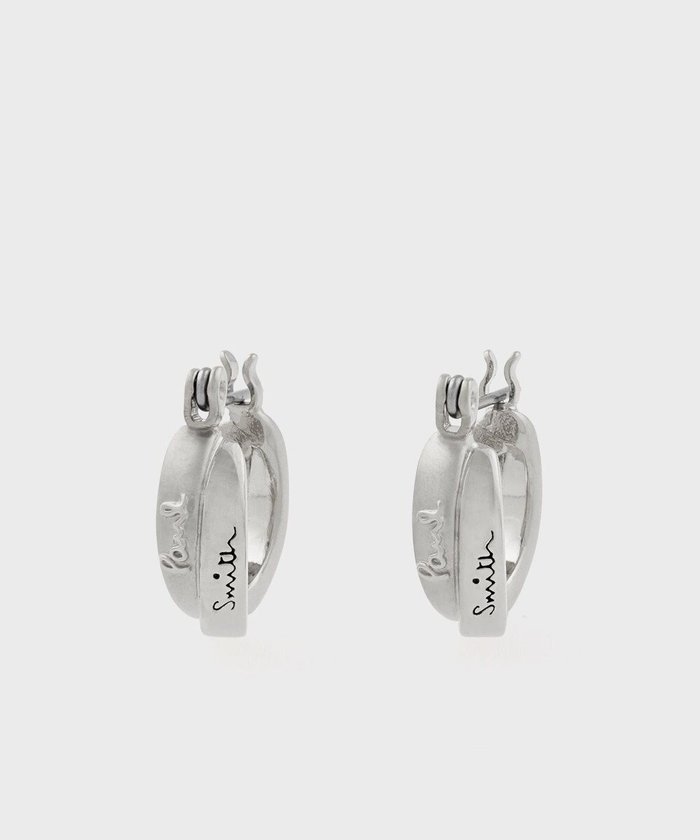 【ポール スミス/Paul Smith】のDouble Ring Motif ピアス インテリア・キッズ・メンズ・レディースファッション・服の通販 founy(ファニー) https://founy.com/ ファッション Fashion レディースファッション Fashion for Women ジュエリー Jewelry ファッションリング Fashion Rings おすすめ Recommended / Our Picks アクセサリー Fashion Accessories ギフト プレゼント Gift / Present シルバー Silver, Metallic Silver ジュエリー Jewelry, Accessories エレガント 上品 Elegant |ID: prp329100004782765 ipo3291000000034706939