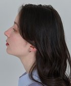 【フィービィー/phoebe】の〈アレルギー対応〉ベーシックダブルフープセラミックピアス シルバー シルバー|ID: prp329100004782775 ipo3291000000035564102